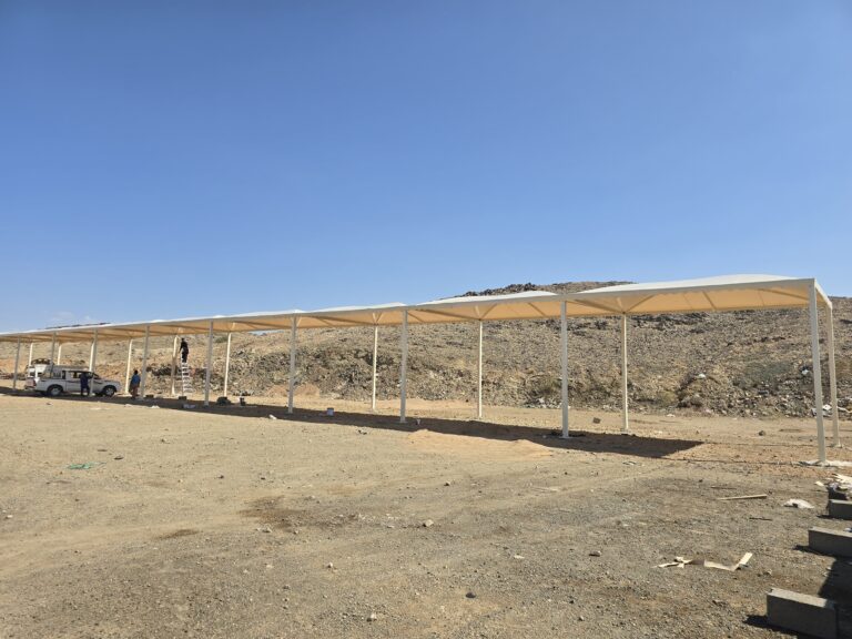 مظلات سيارات متحركة مكة